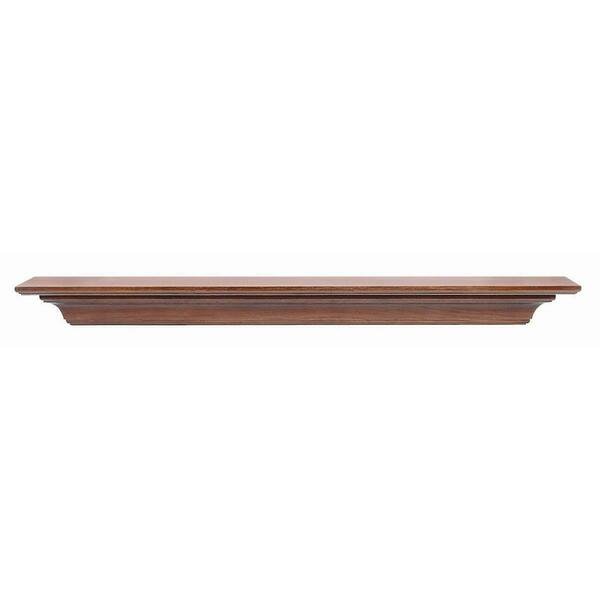72 In. The Homestead Shelf Or Mantel Shelf Finish, Antique Birch, Pearl Mantels, Mfr#: 418-72-90